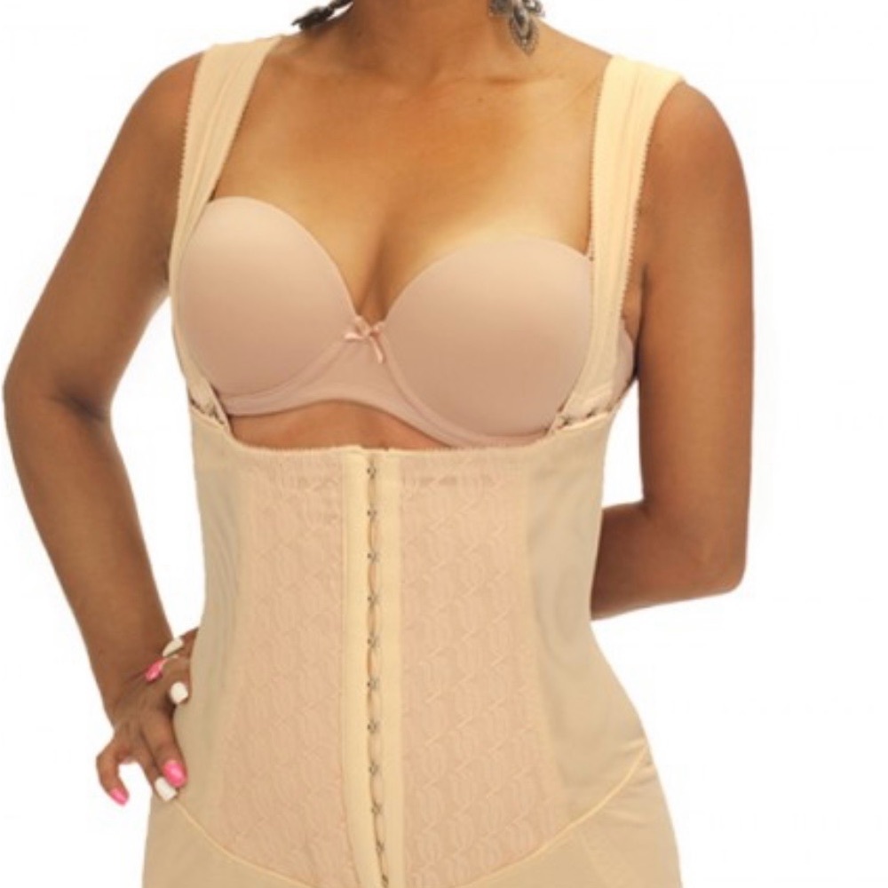 Seamless Beige Shapewear Bodysuit